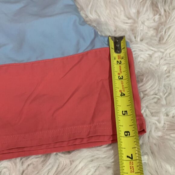 VINEYARD Vines color block swim trunks pockets elastic waist drawstring boys M - Picture 10 of 12